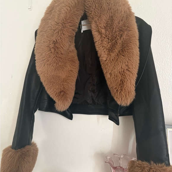 Black Quilted Jacket XL - Picture 4 of 7